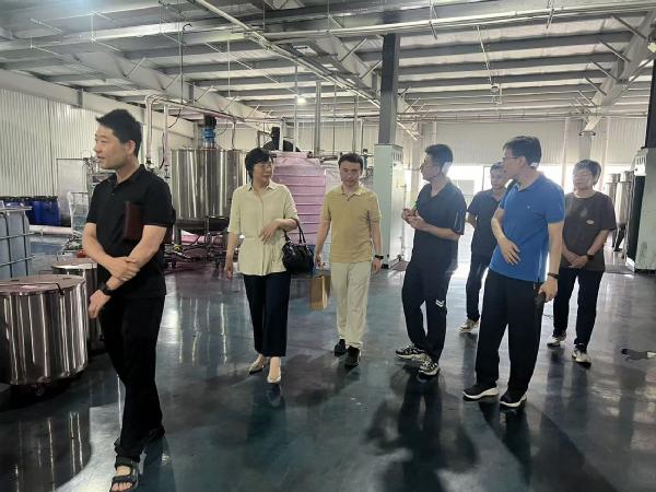 yl23411永利官网走访山东墨彩德新材料有限公司共谋校企合作新篇章